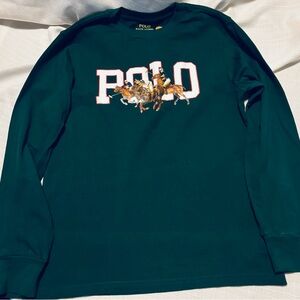 Polo by Ralph Lauren Dark Green Graphic Tee